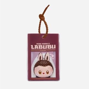 Labubu PopMart The Monsters Wacky Mart Squish Pendant - Onigiri